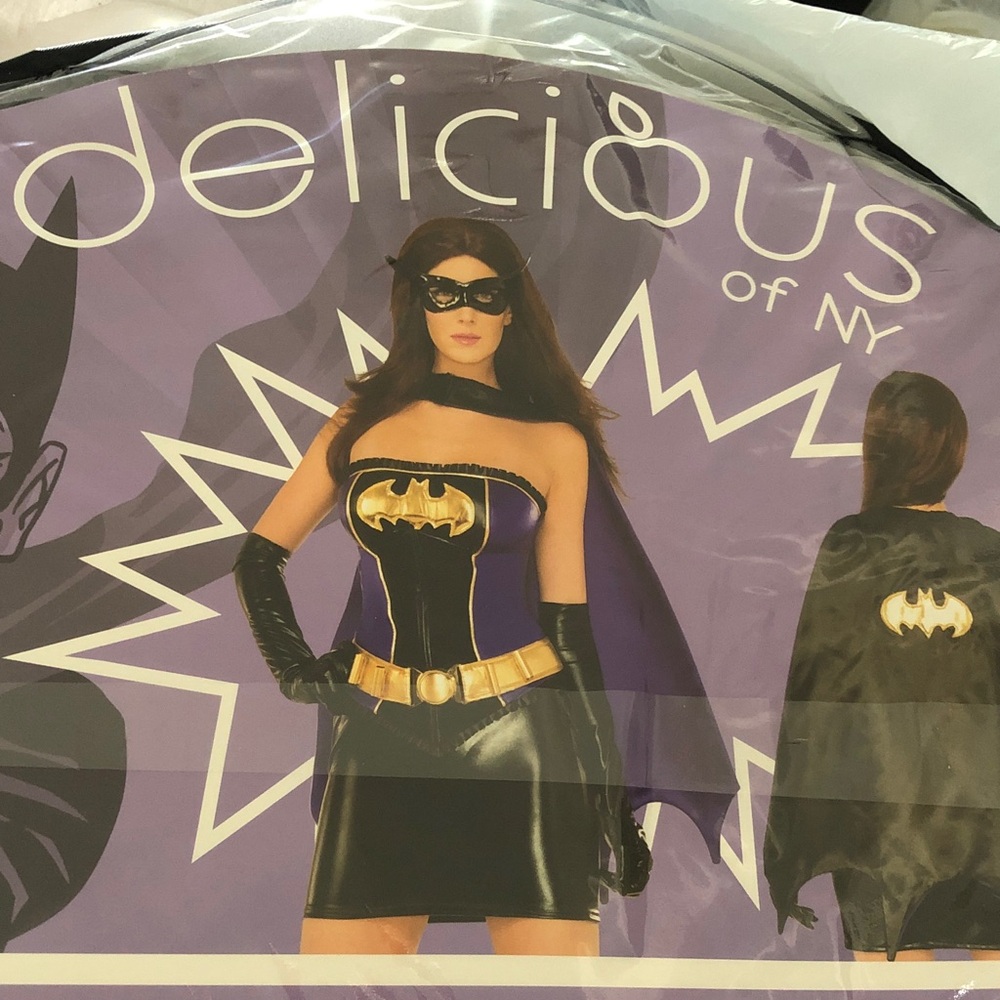 Rubie's Women's Deluxe Batgirl Corset Costume Set - Picture 4 of 9